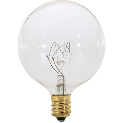15W 120V G16 1/2 E12 Clear Bulb by SATCO Lighting - Starlight Lighting USA and Canada